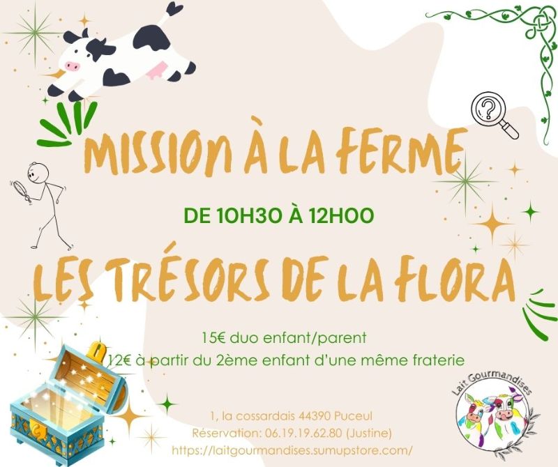 Mission à la ferme - Les trésors de Flora